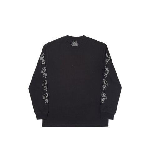 Palace MESSI CHEEZUS LONGSLEEVE BLACK - Colorway