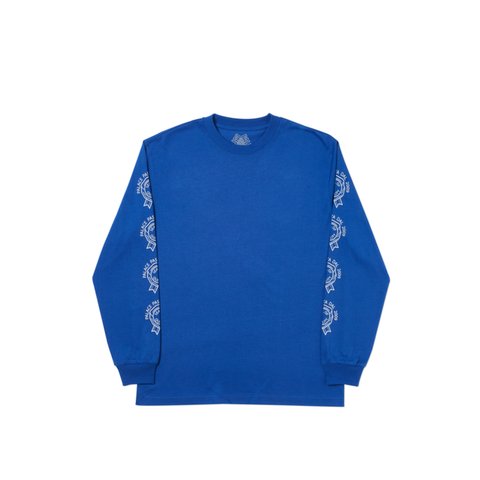 Palace MESSI CHEEZUS LONGSLEEVE BLUE - Colorway