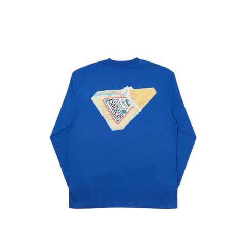 Palace MESSI CHEEZUS LONGSLEEVE BLUE