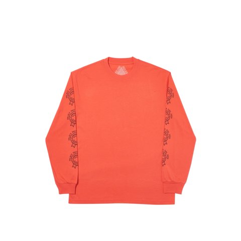Palace MESSI CHEEZUS LONGSLEEVE RED - Colorway
