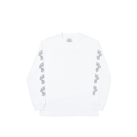 Palace MESSI CHEEZUS LONGSLEEVE WHITE - Colorway