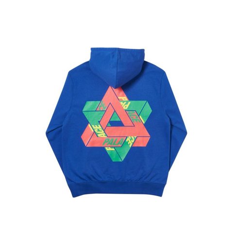 Palace RASTA NEIN SNIFF HOOD BLUE