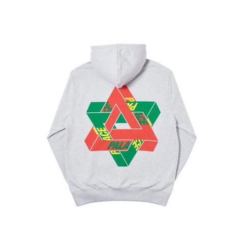 Palace RASTA NEIN SNIFF HOOD GREY MARL
