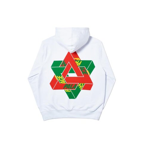 Palace RASTA NEIN SNIFF HOOD WHITE