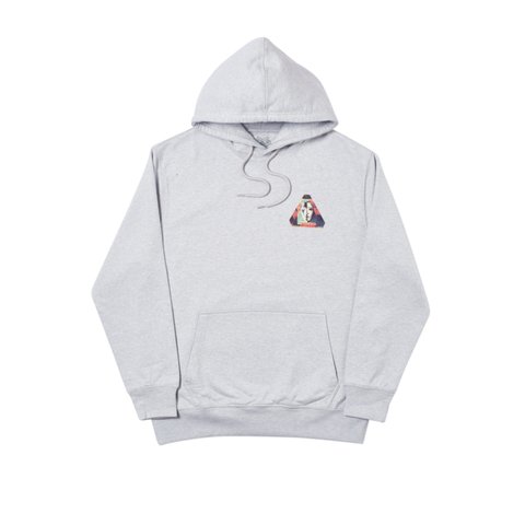 Palace TRI-BURY HOOD GREY MARL - Colorway