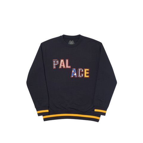 Palace PAL PAL CREW BLACK - Colorway