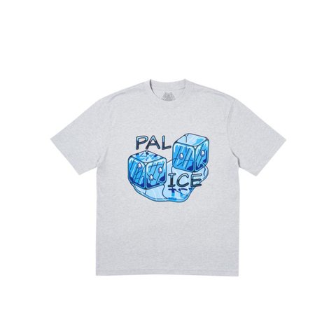 Palace PAL ICE T-SHIRT GREY MARL