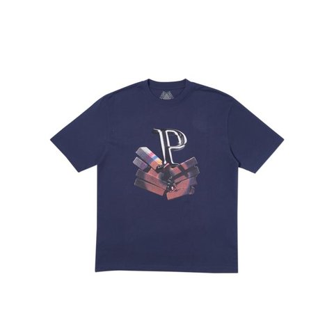 Palace P SMISH T-SHIRT NAVY
