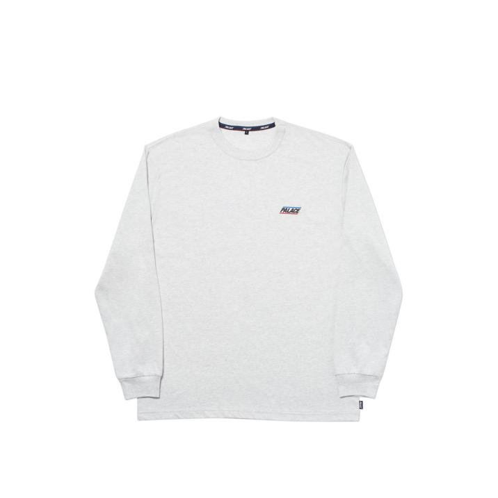 BASICALLY A LONGSLEEVE LIGHT GREY MARL