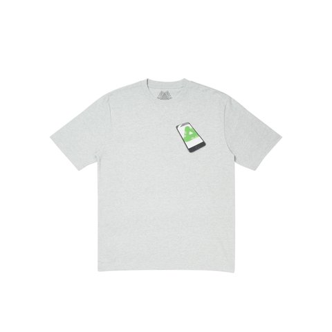 Palace TRI-PHONE T-SHIRT GREY MARL - Colorway