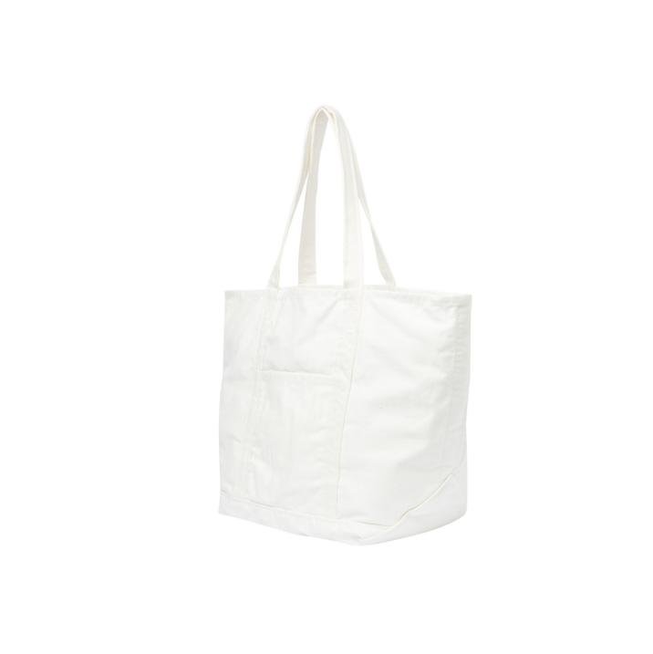 HESH DENIM TOTE BAG WHITE
