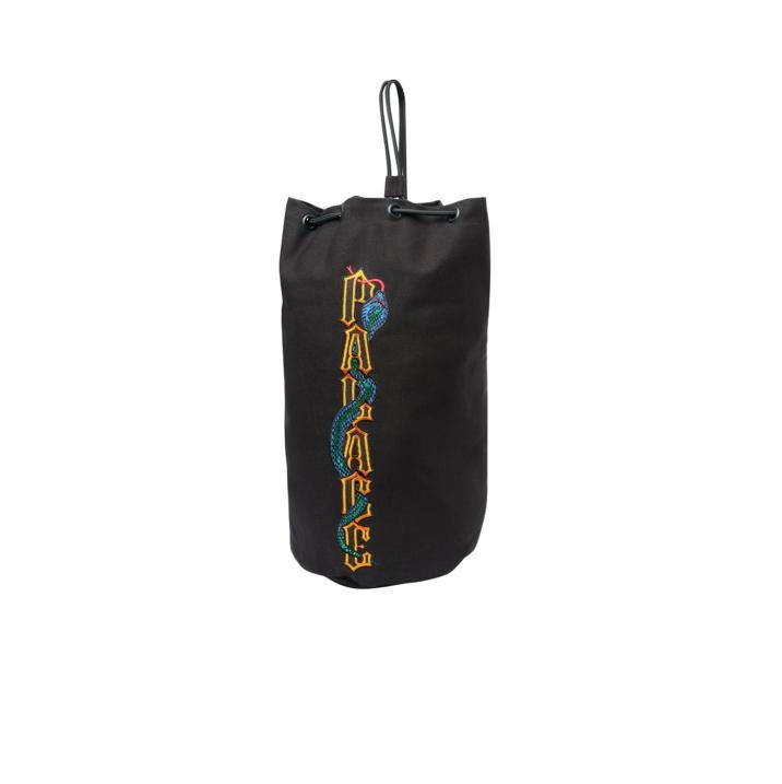 HESH CANVAS DUFFEL BAG BLACK