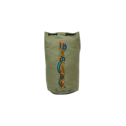 HESH CANVAS DUFFEL BAG OLIVE