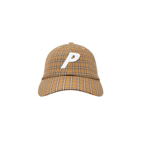 Palace PLAID P 6-PANEL MUSTARD - Colorway