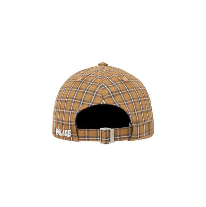 PLAID P 6-PANEL MUSTARD