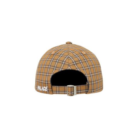 Palace PLAID P 6-PANEL MUSTARD