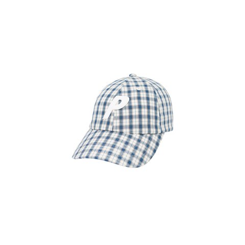 Palace PLAID P 6-PANEL WHITE - Colorway