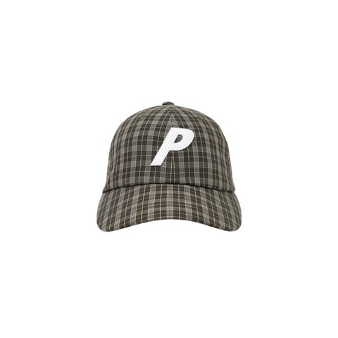 Palace PLAID P 6-PANEL BLACK - Colorway