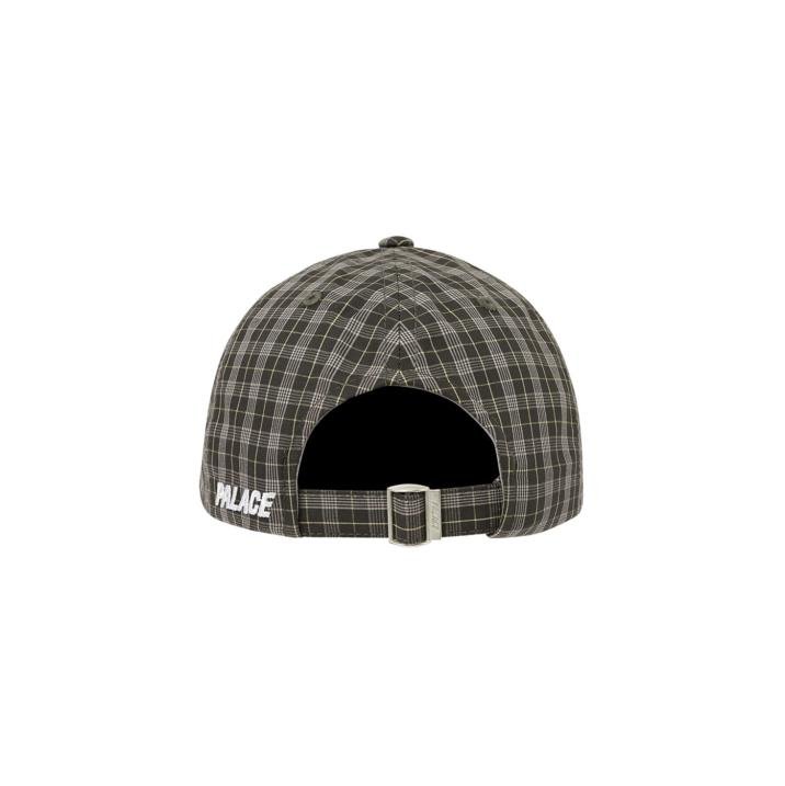 PLAID P 6-PANEL BLACK