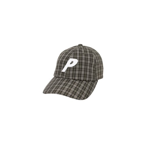 Palace PLAID P 6-PANEL BLACK - Colorway