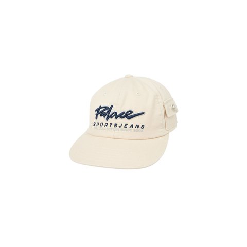 Palace POCKET 6-PANEL OFF WHITE - Colorway
