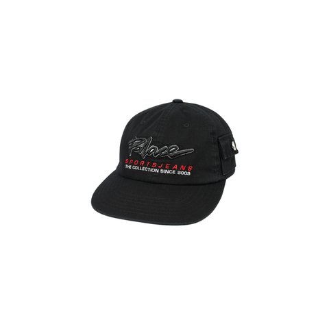 Palace POCKET 6-PANEL BLACK - Colorway