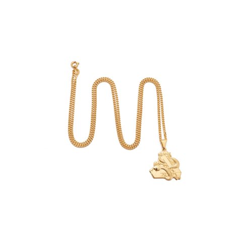Palace TRI-SNAKE PENDANT GOLD - Colorway
