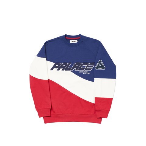 SIGN DAS WAVER CREW BLUE / WHITE / RED