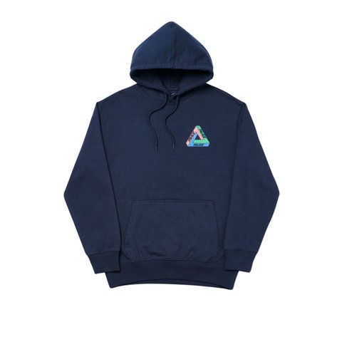 Palace TRI-TEX HOOD NAVY - Colorway