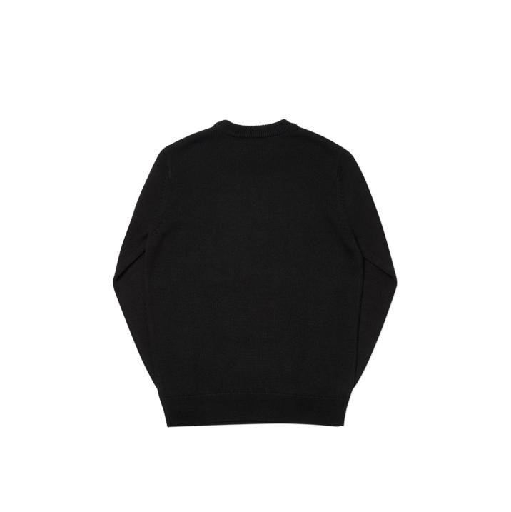 SKULL KNIT BLACK