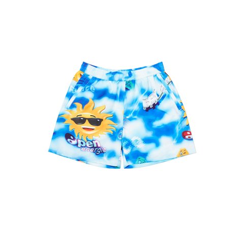 Palace OPEN ENERGY SWIM SHORTS BLUE - Colorway