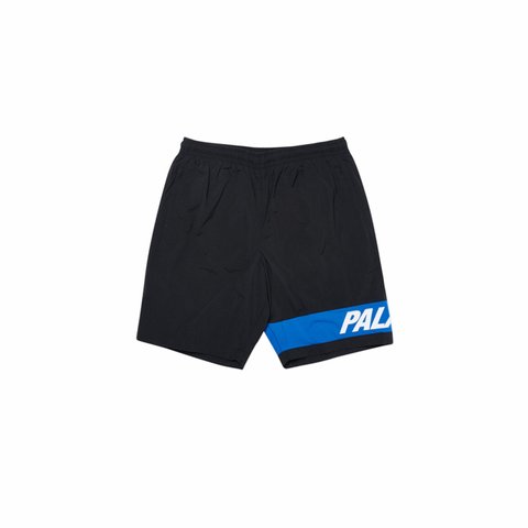 Palace SIDE SHORT BLACK / BLUE - Colorway