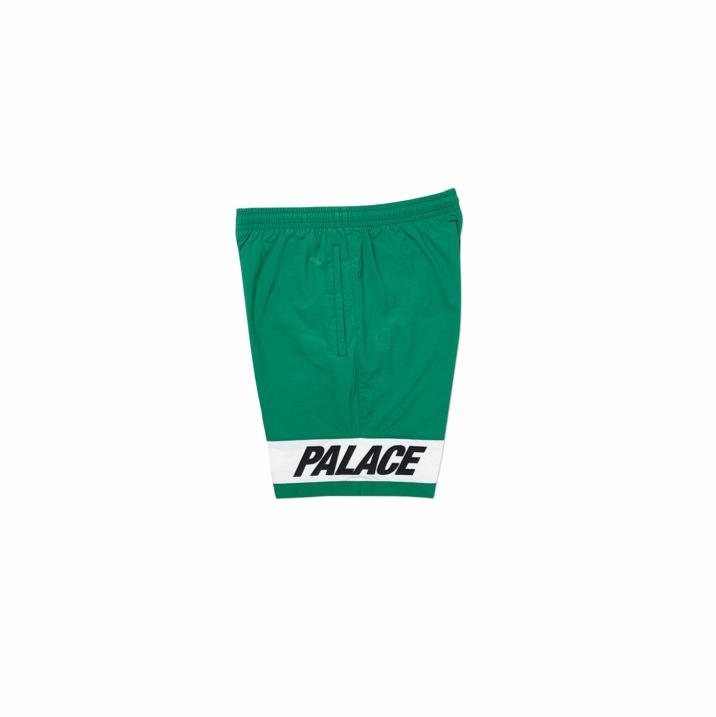 SIDE SHORT GREEN / WHITE