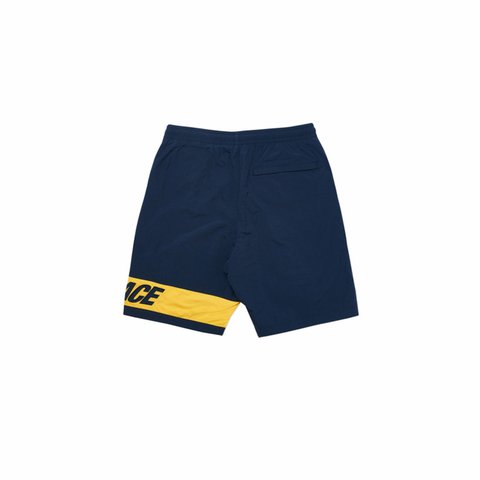Palace SIDE SHORT NAVY / YELLOW - Colorway