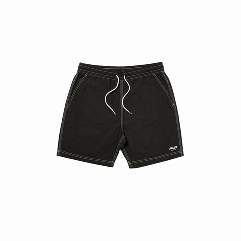 Palace SWIM SHORT BLACK - Colorway