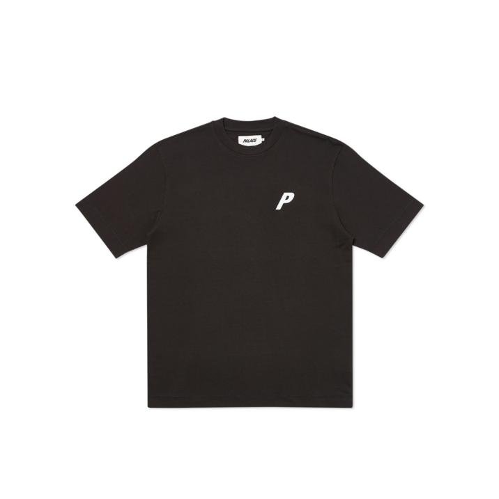 FELT P T-SHIRT BLACK
