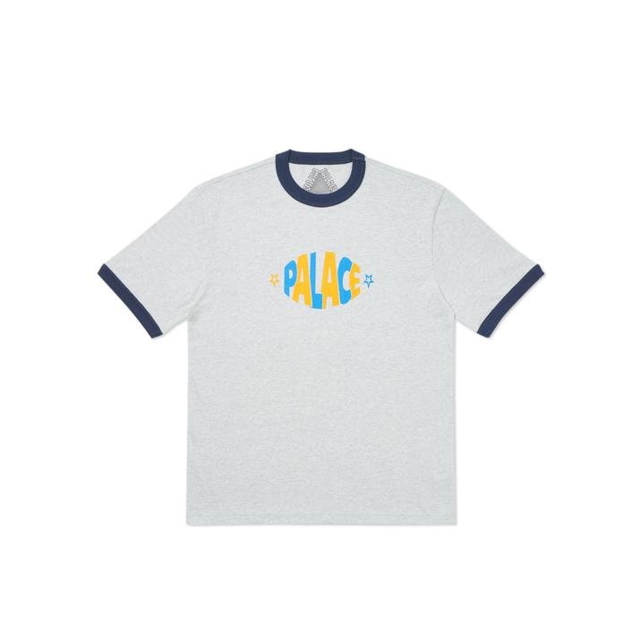 LOZENGE T-SHIRT GREY MARL