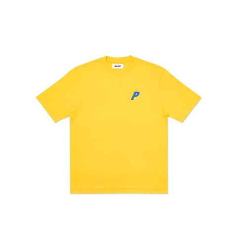 Palace FELT P T-SHIRT YELLOW
