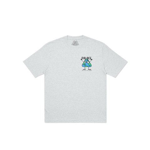 Palace GLOBLERONE T-SHIRT GREY MARL - Colorway