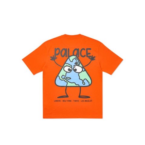 Palace GLOBLERONE T-SHIRT RED