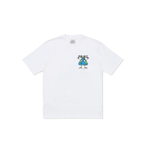 Palace GLOBLERONE T-SHIRT WHITE - Colorway
