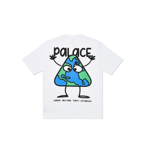 Palace GLOBLERONE T-SHIRT WHITE