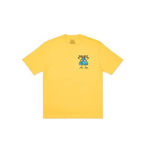Palace GLOBLERONE T-SHIRT YELLOW - Colorway