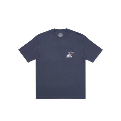 PEACE POCKET T-SHIRT NAVY