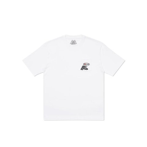 PEACE POCKET T-SHIRT WHITE