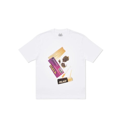 Palace SKIN UP MONSIEUR T-SHIRT WHITE