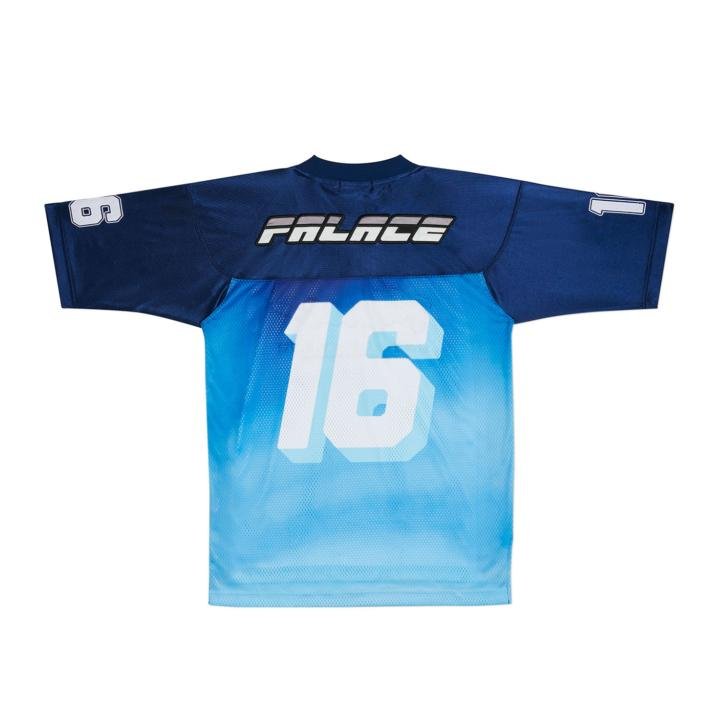 Palace AIRTEX ROUNDHOUSE TO THE FACE T-SHIRT SKY (Summer 2020)
