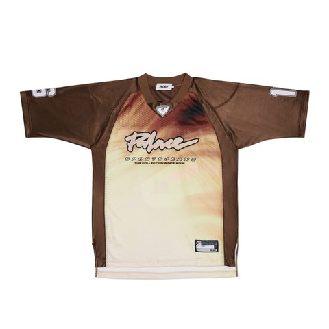 Palace AIRTEX ROUNDHOUSE TO THE FACE T-SHIRT BRONZE - Colorway