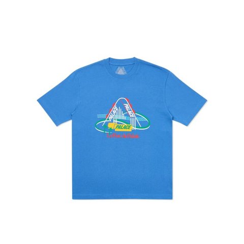 Palace FRENCH ONES T-SHIRT BLUE