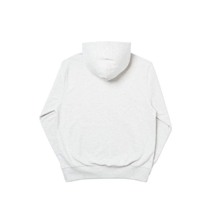 SOFAR ZIP HOOD LIGHT GREY MARL